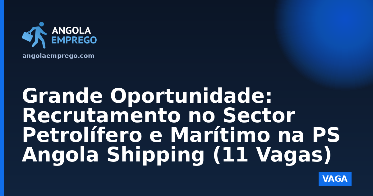 PS Angola Shipping, Lda