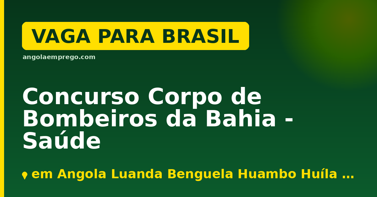 Corpo de Bombeiros da Bahia