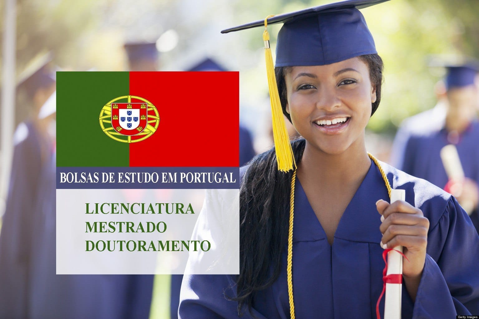 BOLSAS DE ESTUDOS PARA PORTUGAL 2026