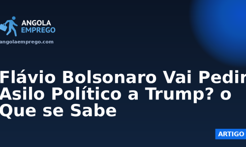 Flávio Bolsonaro Vai Pedir Asilo Político a Trump? o Que se Sabe