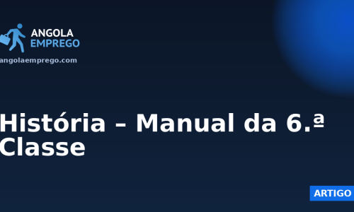 História – Manual da 6.ª Classe